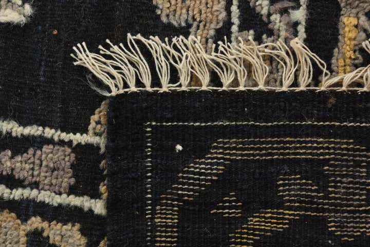 9' 4 x 12' 7 Hand Knotted Oushak Wool Rug