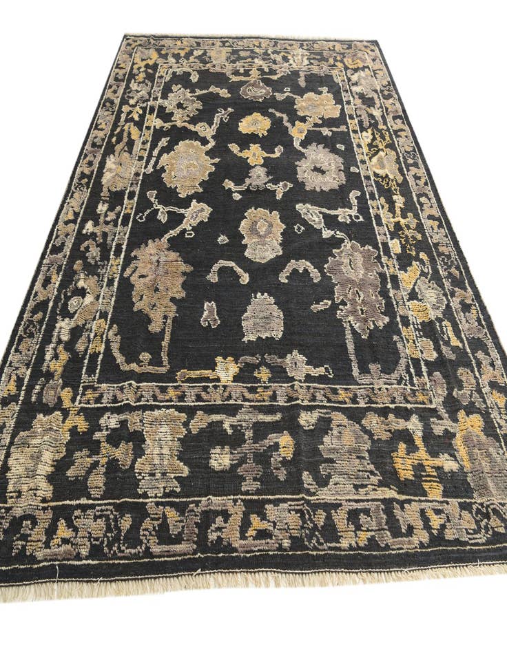 Detail image of 8' 4 x 10' 4  Hand Knotted Oushak Wool Rug