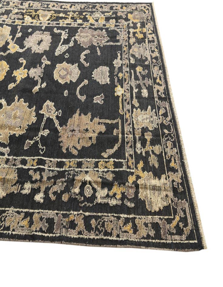 Detail image of 8' 4 x 10' 4  Hand Knotted Oushak Wool Rug