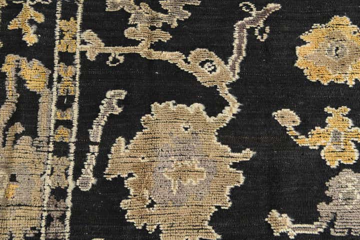 8' 4 x 10' 4 Hand Knotted Oushak Wool Rug