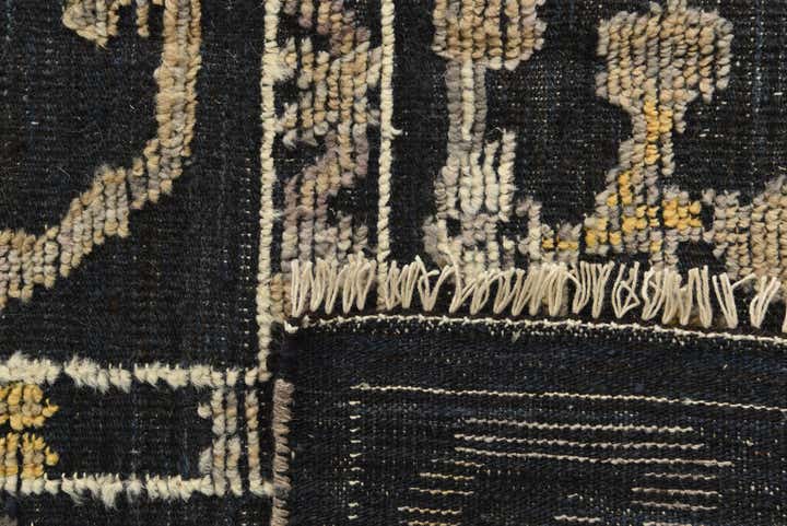 8' 4 x 10' 4 Hand Knotted Oushak Wool Rug