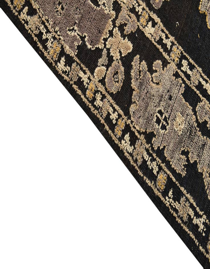 Detail image of 9' 4 x 11' 10 Hand Knotted Oushak Wool Rug