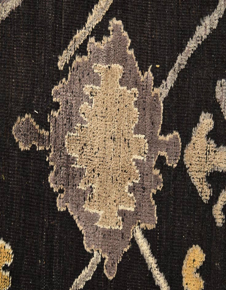 Detail image of 9' 4 x 11' 10  Hand Knotted Oushak Wool Rug