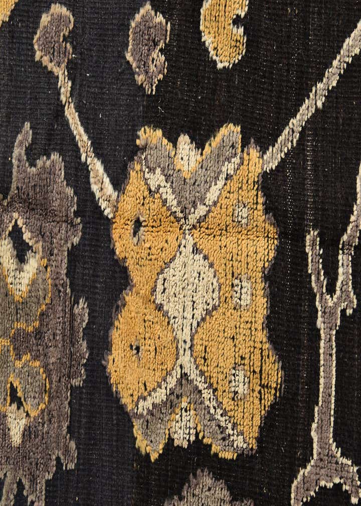 9' 4 x 11' 10 Hand Knotted Oushak Wool Rug