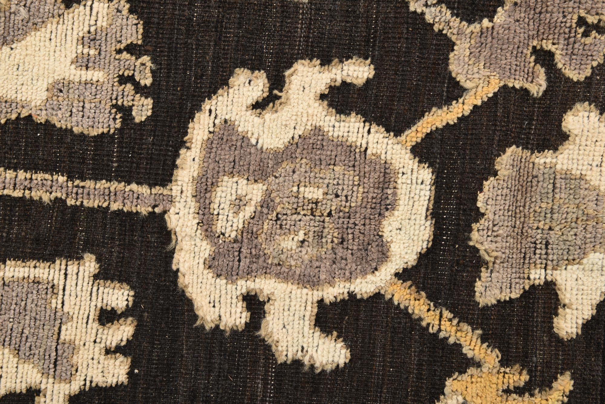 9' 1 x 12' 3 Hand Knotted Oushak Wool Rug
