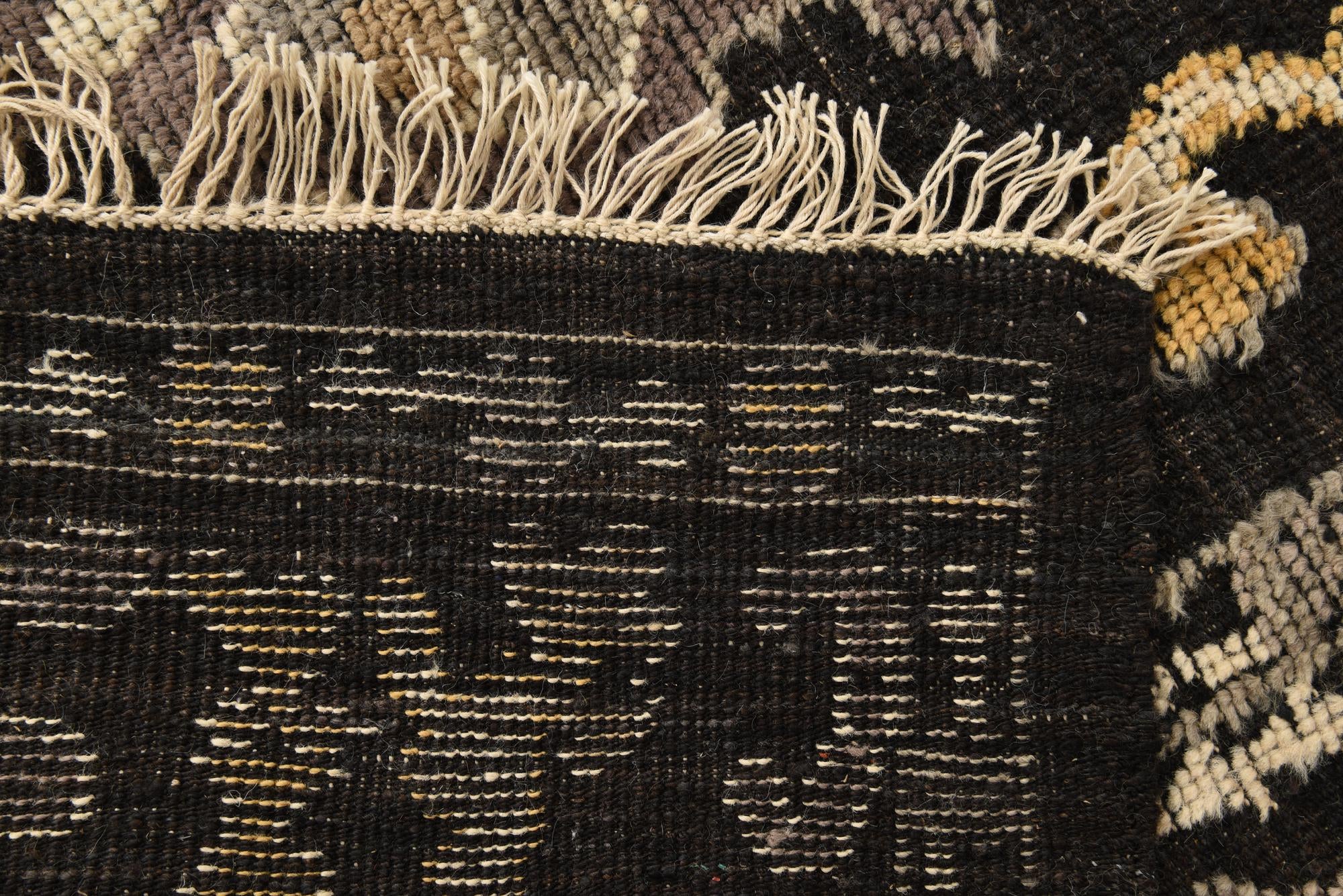 8' 3 x 10' 8 Hand Knotted Oushak Wool Rug