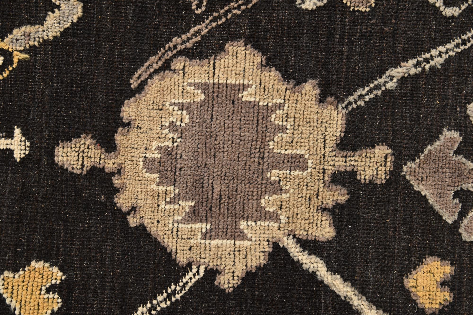 8' 3 x 9' 5 Hand Knotted Oushak Wool Rug