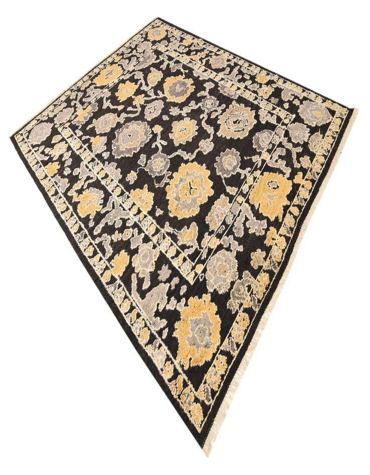 Detail image of 8' 3 x 10' 5  Hand Knotted Oushak Wool Rug