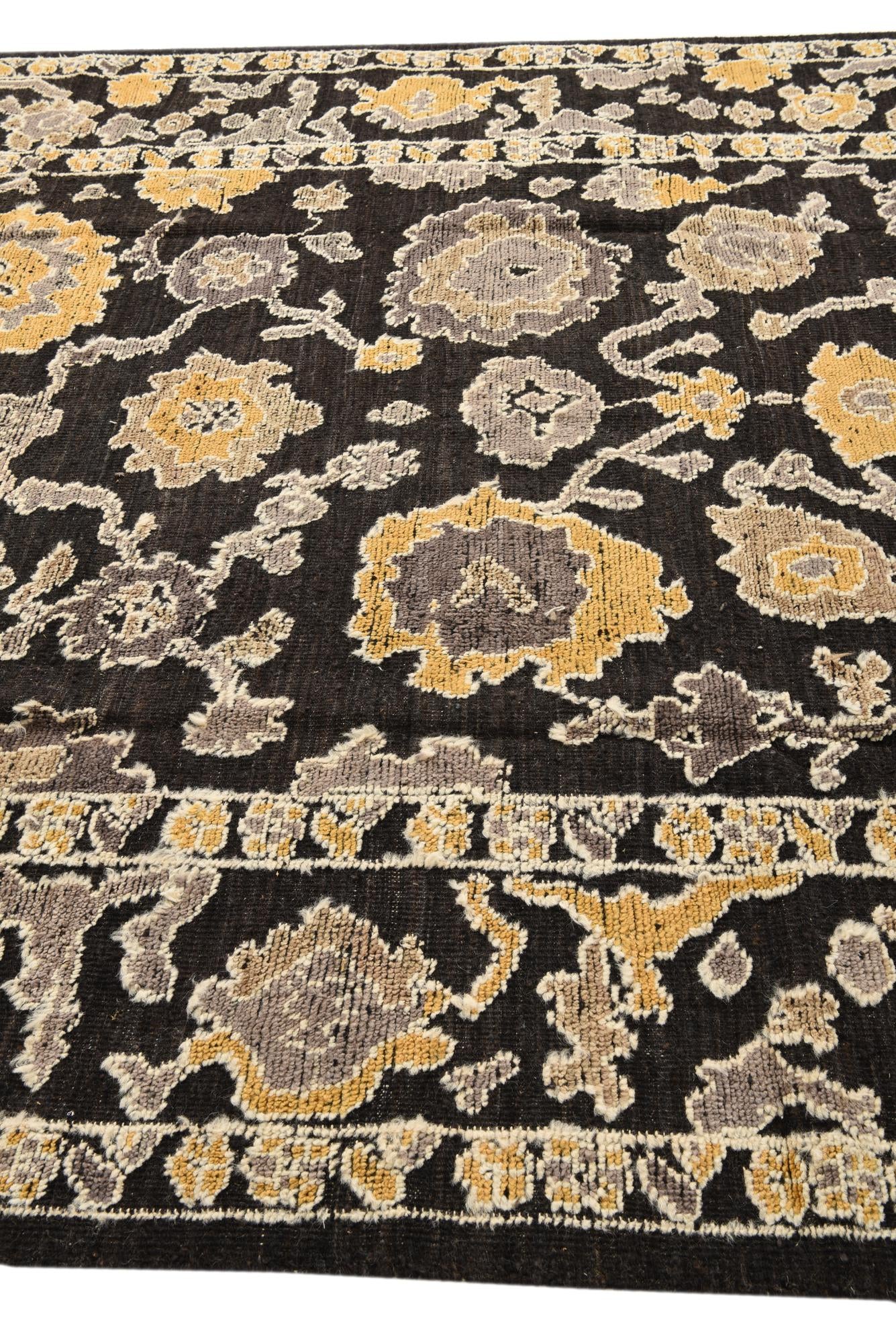 8' 3 x 10' 5 Hand Knotted Oushak Wool Rug