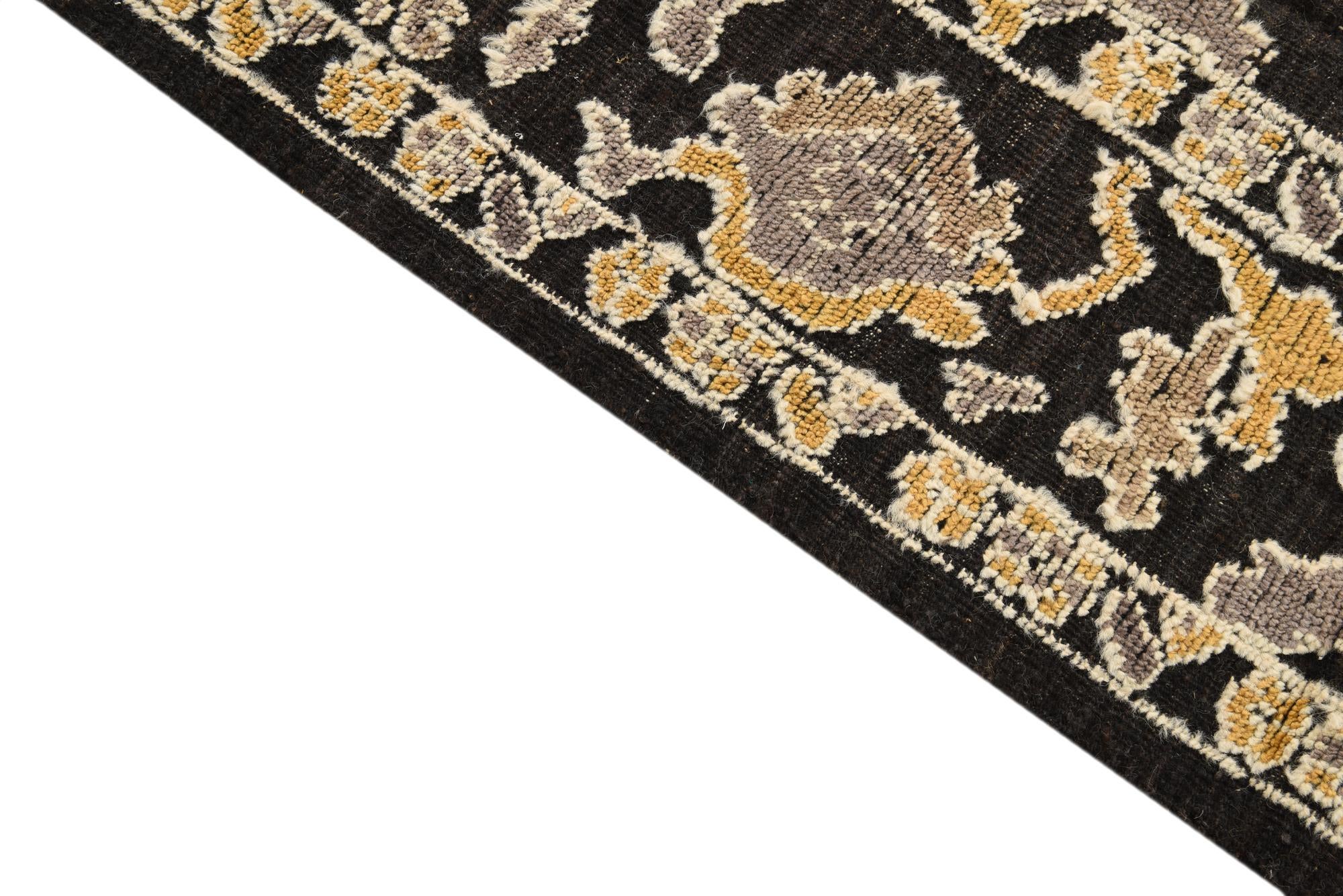 8' 3 x 10' 5 Hand Knotted Oushak Wool Rug
