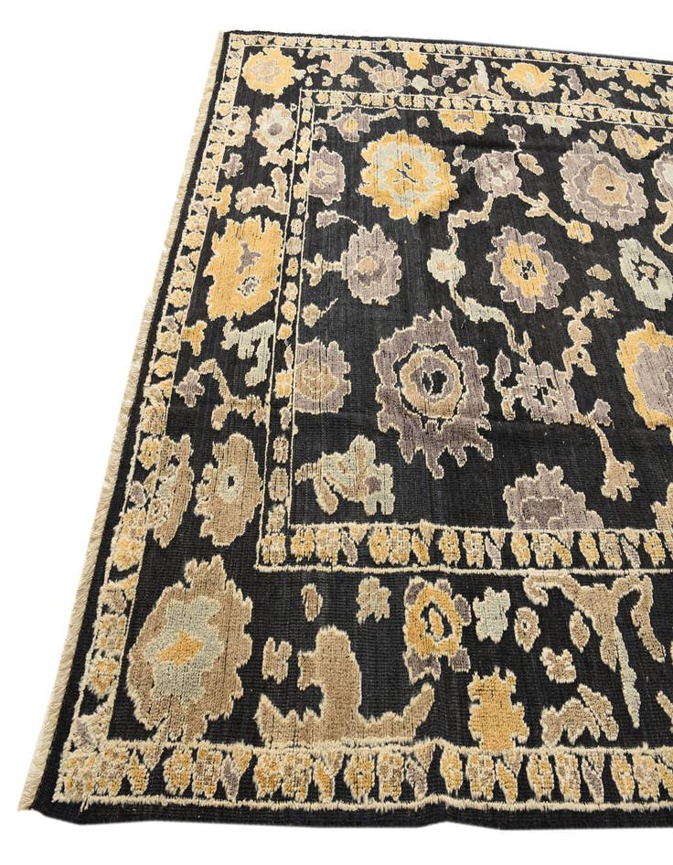 Detail image of 9' x 12' 2 Hand Knotted Oushak Wool Rug