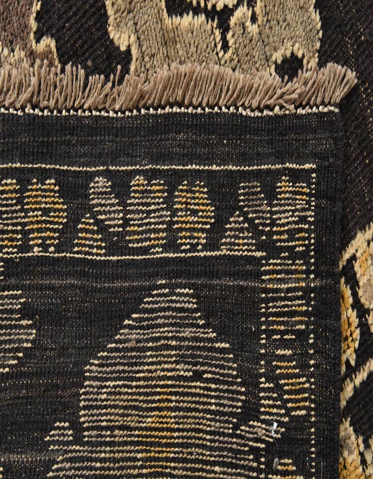 Detail image of 9' 5 x 12'  Hand Knotted Oushak Wool Rug