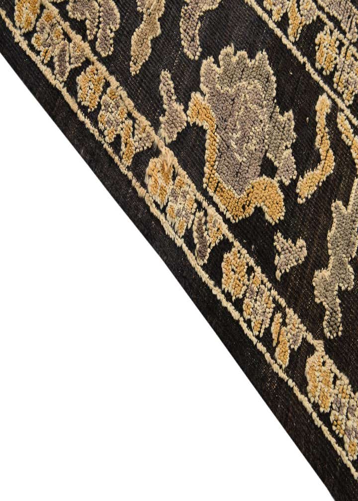 9' 5 x 12' Hand Knotted Oushak Wool Rug
