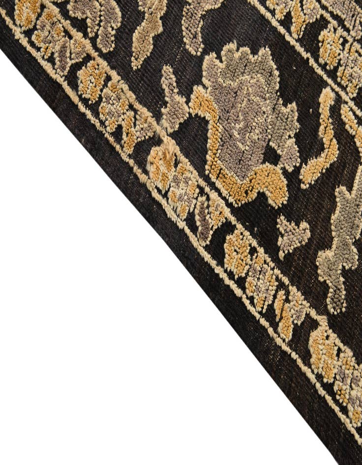 Detail image of 9' 5 x 12'  Hand Knotted Oushak Wool Rug