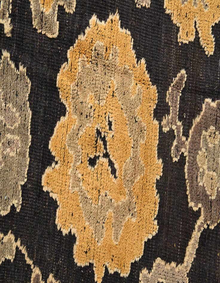 Detail image of 9' 5 x 12'  Hand Knotted Oushak Wool Rug