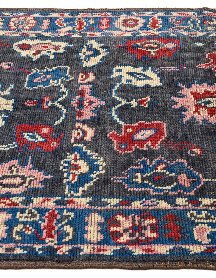 Detail image of 5' 1 x 7' Hand Knotted Oushak Wool Rug
