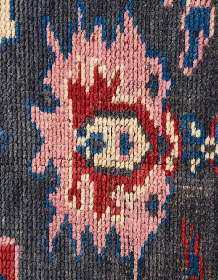 Detail image of 5' 1 x 7' Hand Knotted Oushak Wool Rug