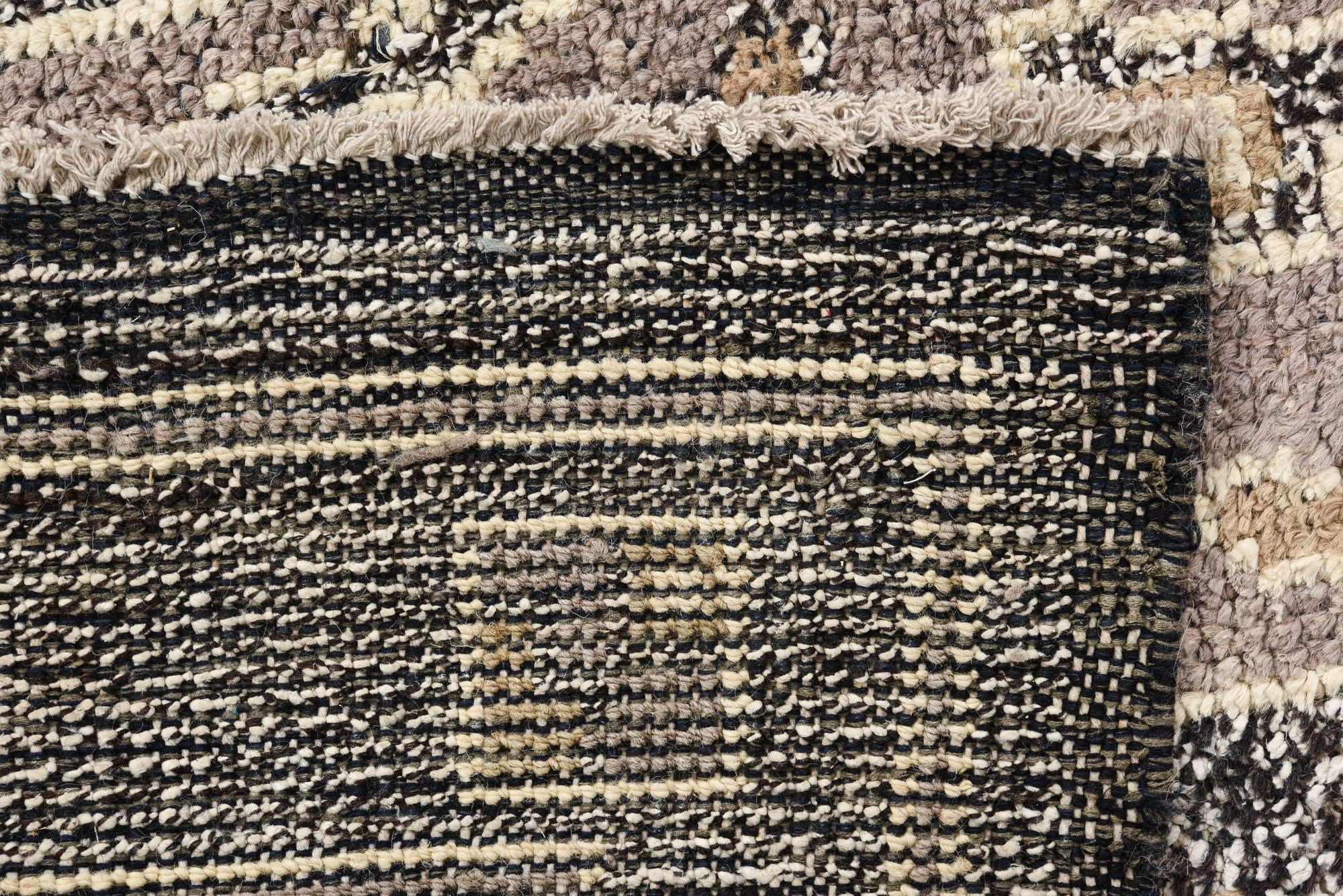 5' 1 x 8' Hand Knotted Oushak Wool Rug
