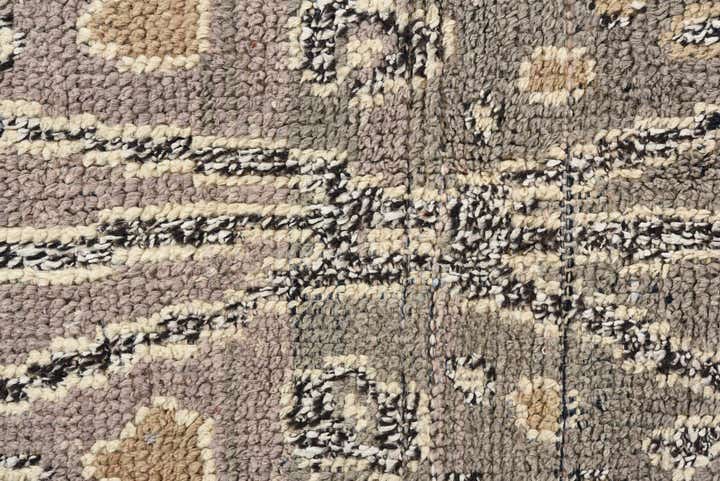 5' 1 x 8' Hand Knotted Oushak Wool Rug