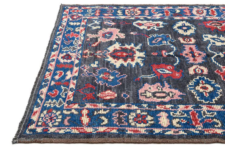 Detail image of 5' 2 x 7' Hand Knotted Oushak Wool Rug