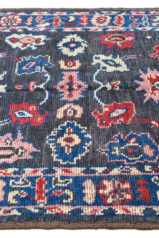 5' 2 x 7' Hand Knotted Oushak Wool Rug
