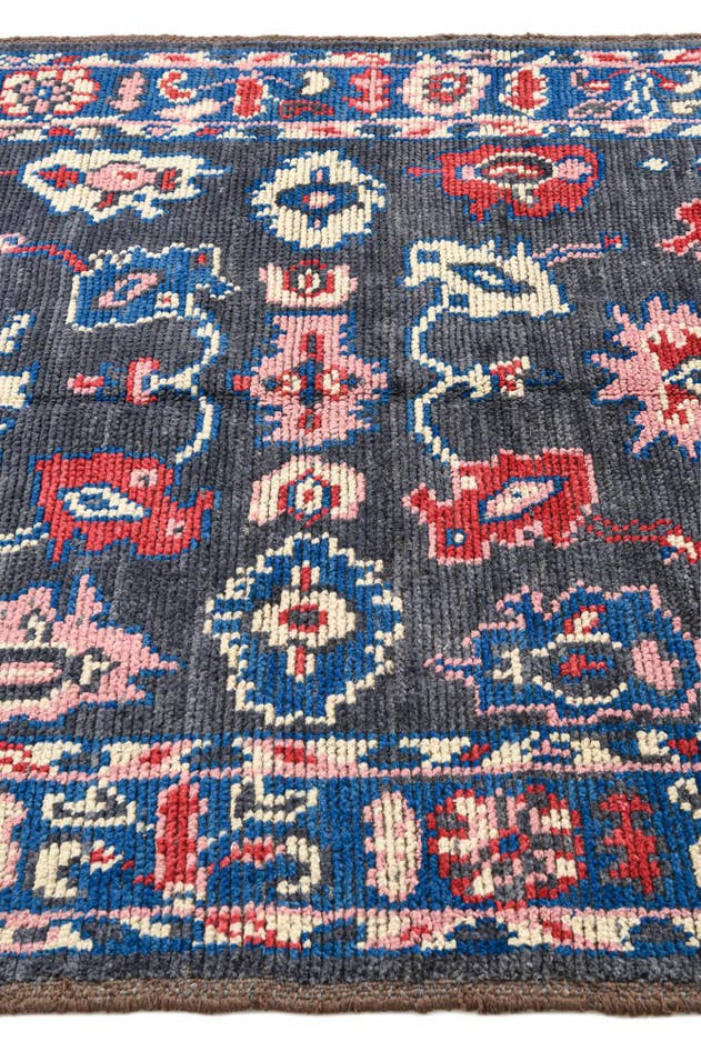 Detail image of 5' 2 x 7' Hand Knotted Oushak Wool Rug