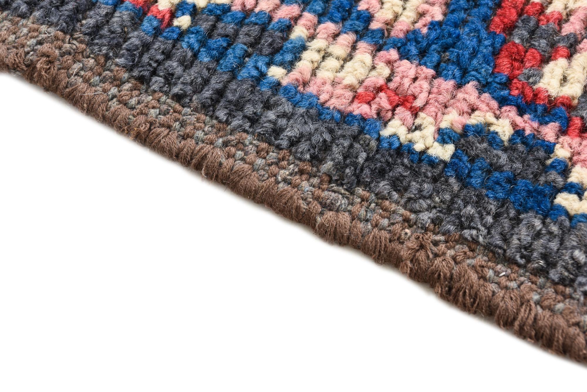 5' 2 x 7' Hand Knotted Oushak Wool Rug