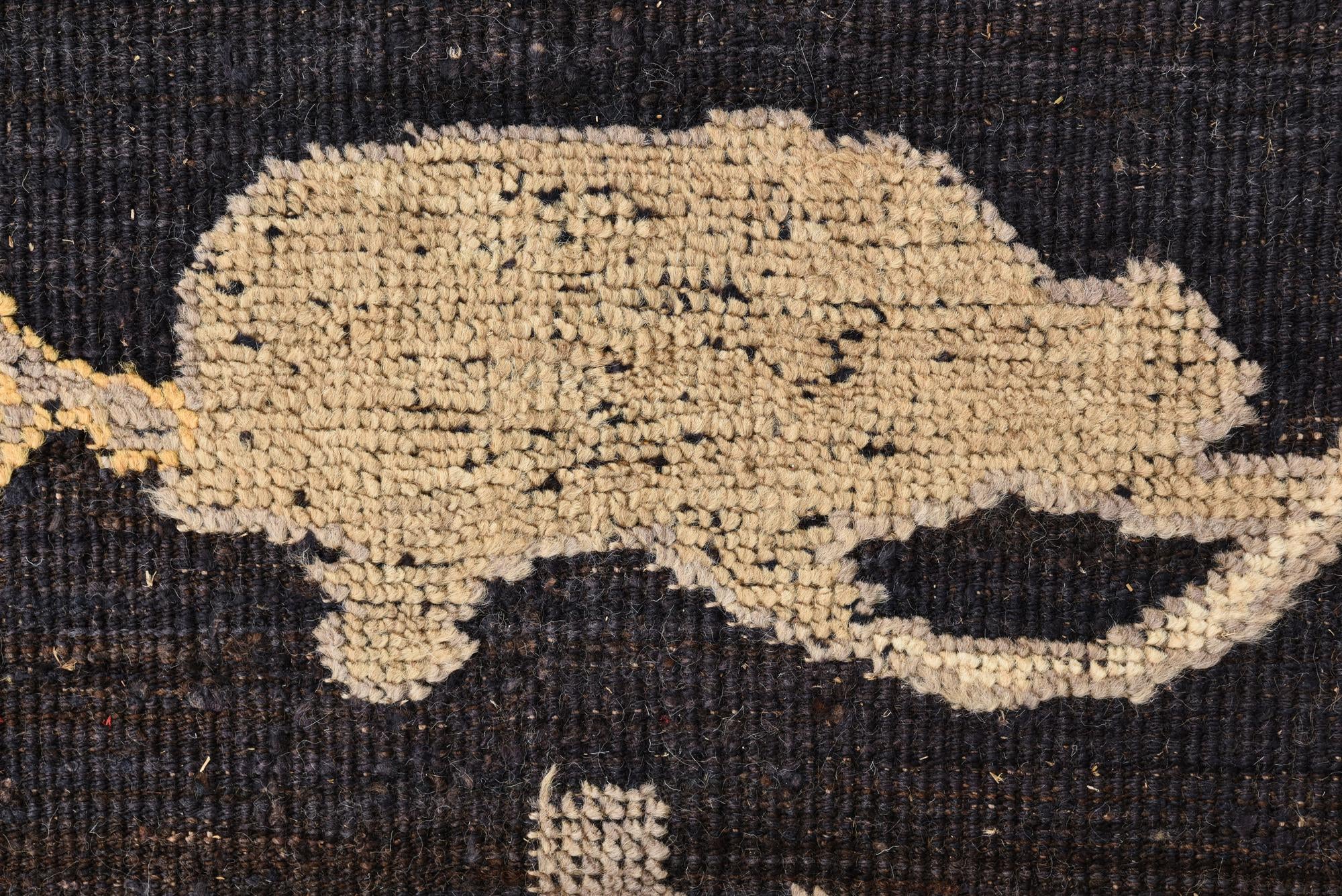 8' 1 x 9' Hand Knotted Oushak Wool Rug