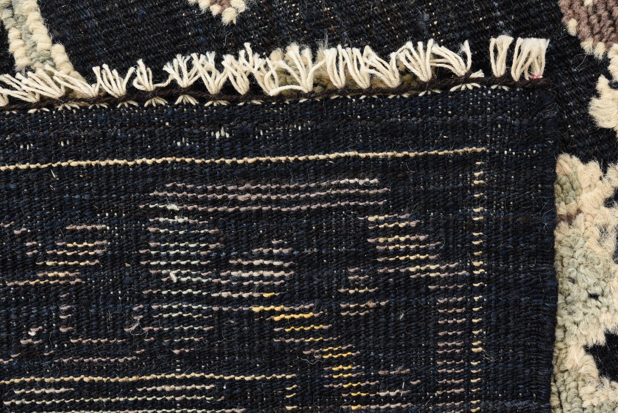8' 1 x 10' 1 Hand Knotted Oushak Wool Rug