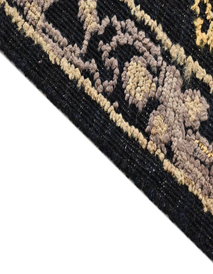 Detail image of 8' 1 x 10' 1  Hand Knotted Oushak Wool Rug