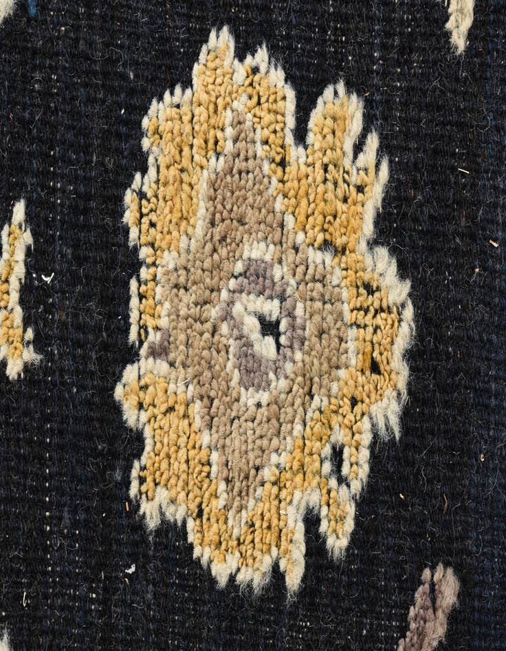 Detail image of 8' 1 x 10' 1  Hand Knotted Oushak Wool Rug