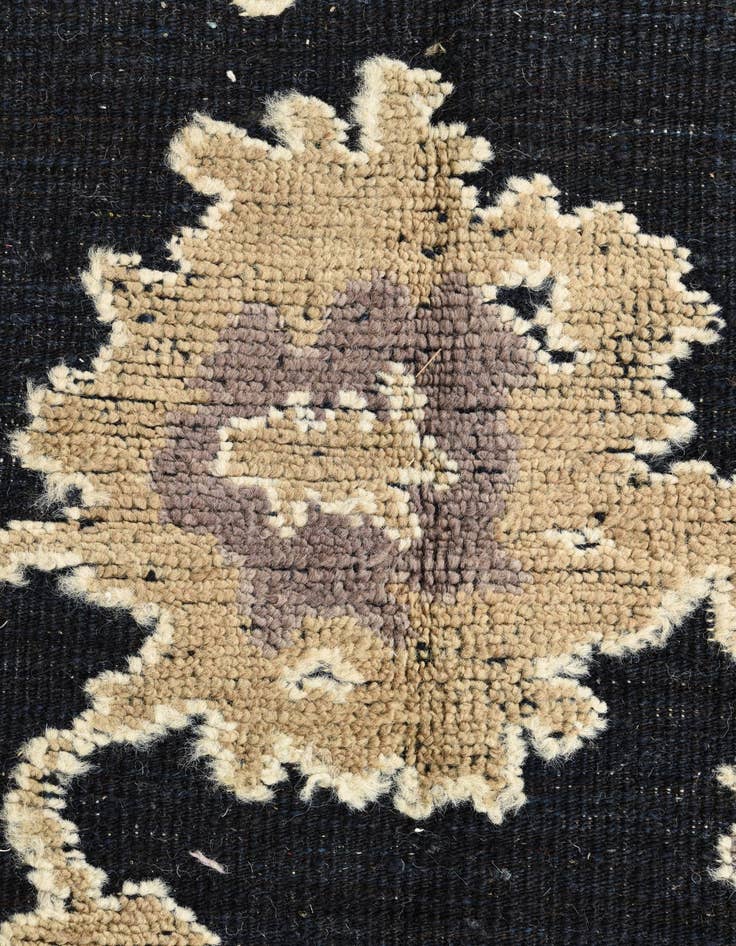 Detail image of 8' 1 x 10' 1  Hand Knotted Oushak Wool Rug
