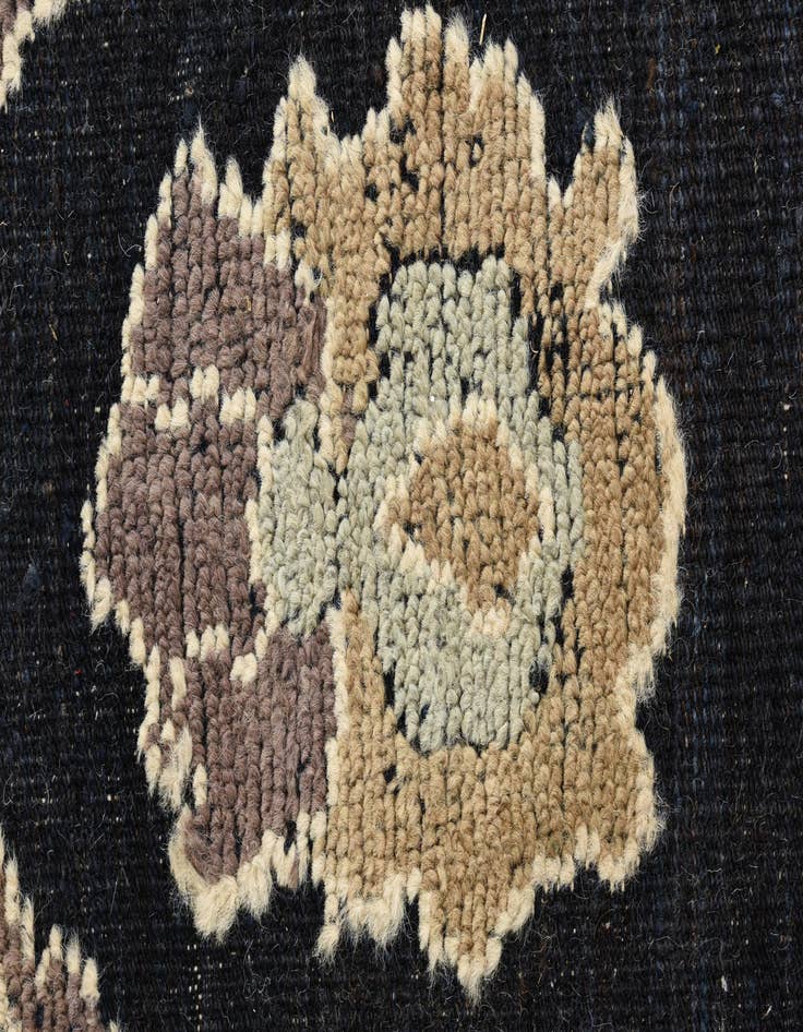 Detail image of 8' 1 x 10' 1  Hand Knotted Oushak Wool Rug