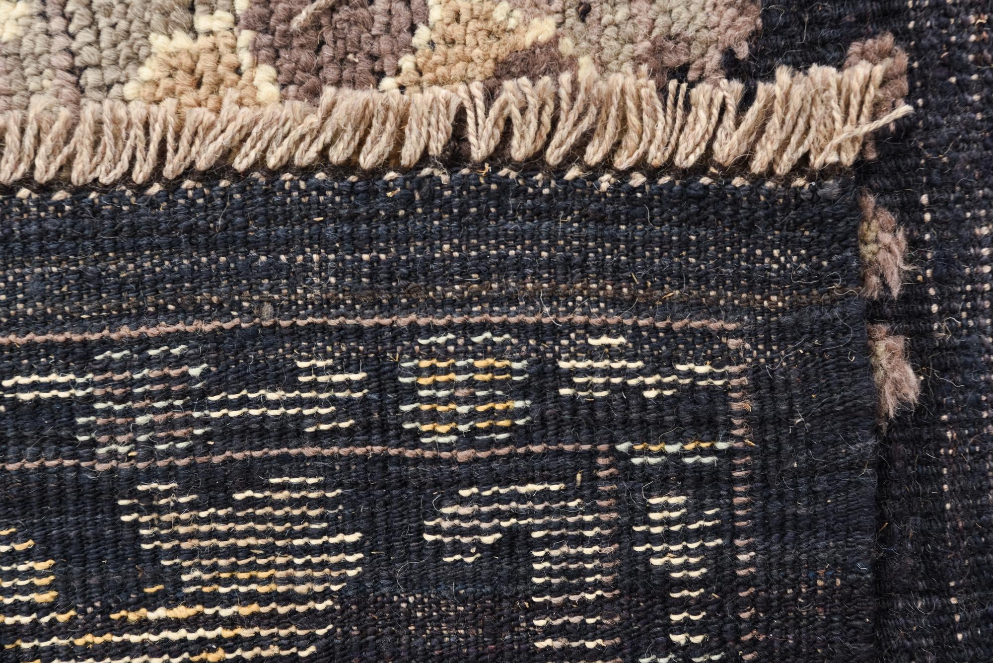 8' x 10' 2 Hand Knotted Oushak Wool Rug