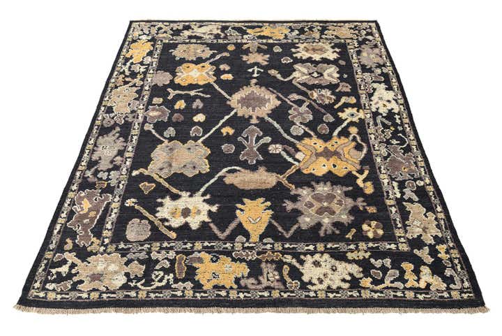 245cm x 310cm Handgeknüpft Oushak Wolle Teppich