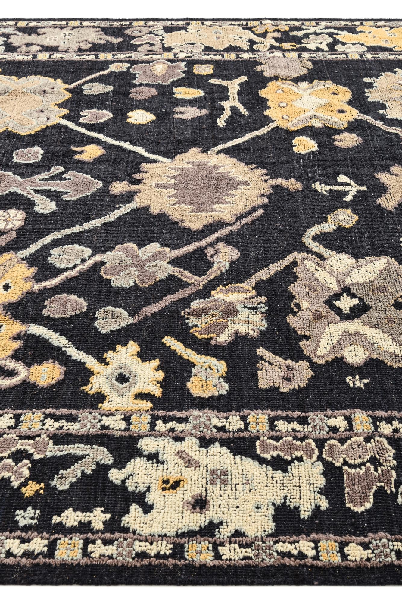 8' x 10' 2 Hand Knotted Oushak Wool Rug