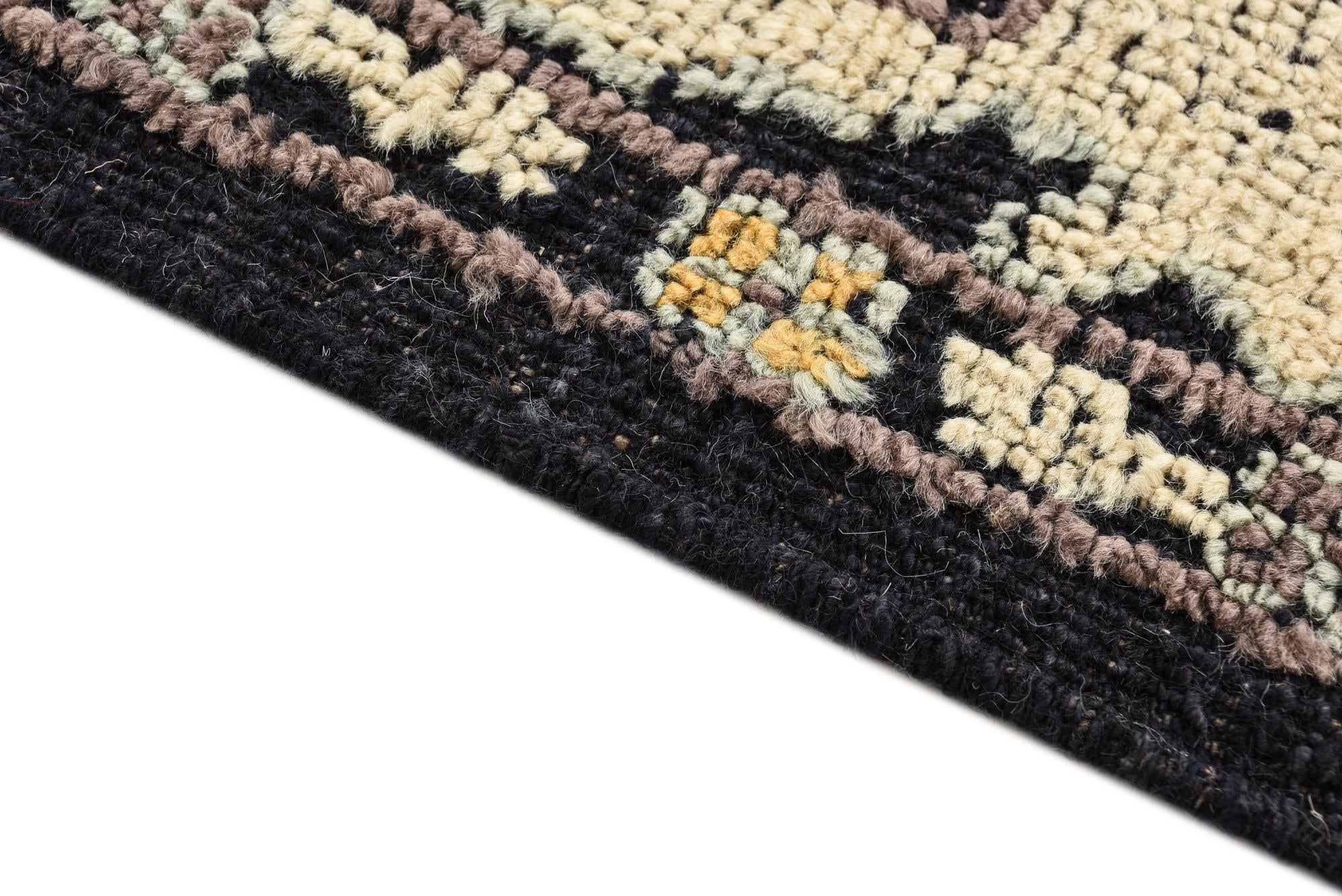 8' x 10' 2 Hand Knotted Oushak Wool Rug