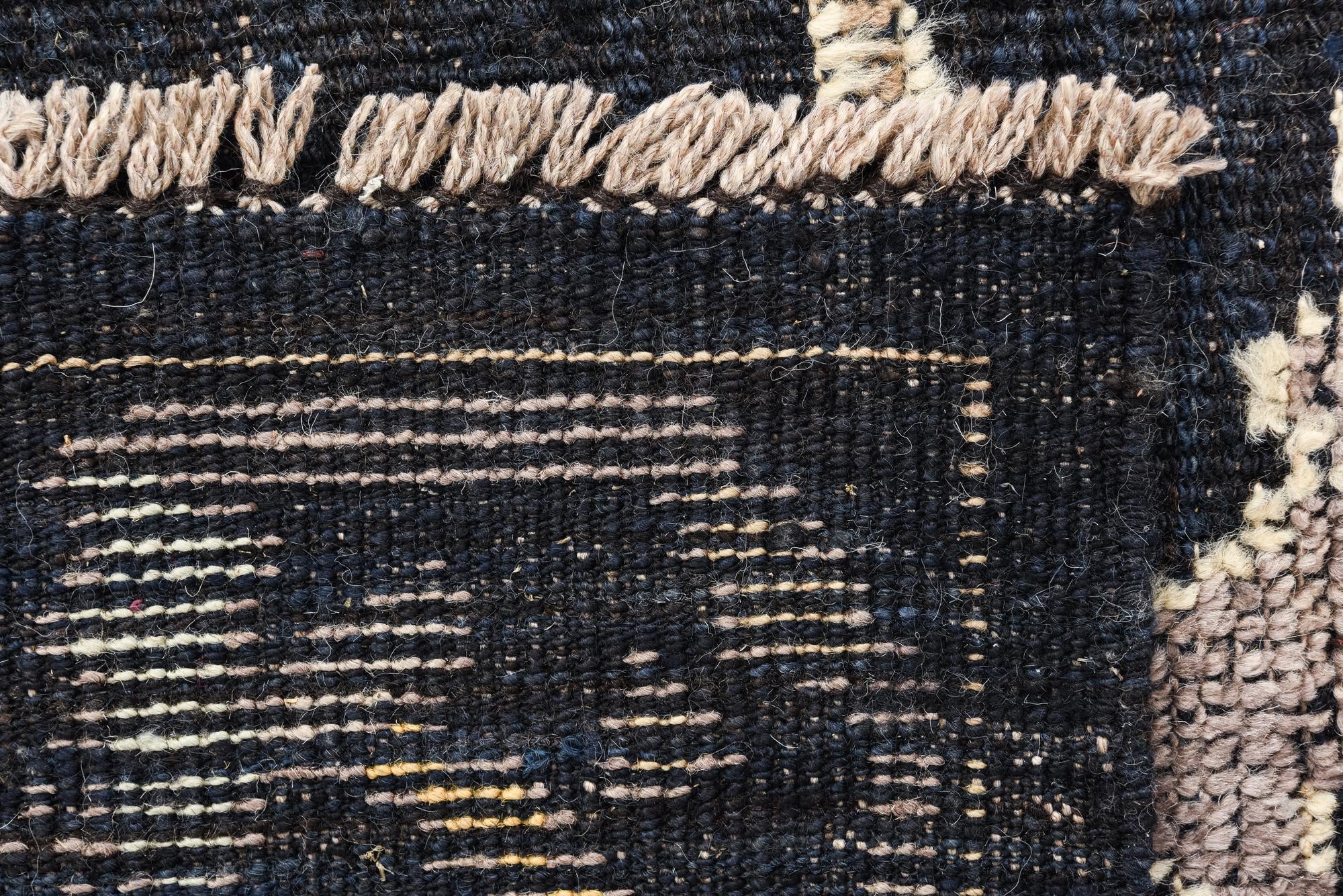 8' 5 x 10' 7 Hand Knotted Oushak Wool Rug
