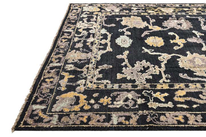 255cm x 325cm Handgeknoopt Oushak Wol Vloerkleed