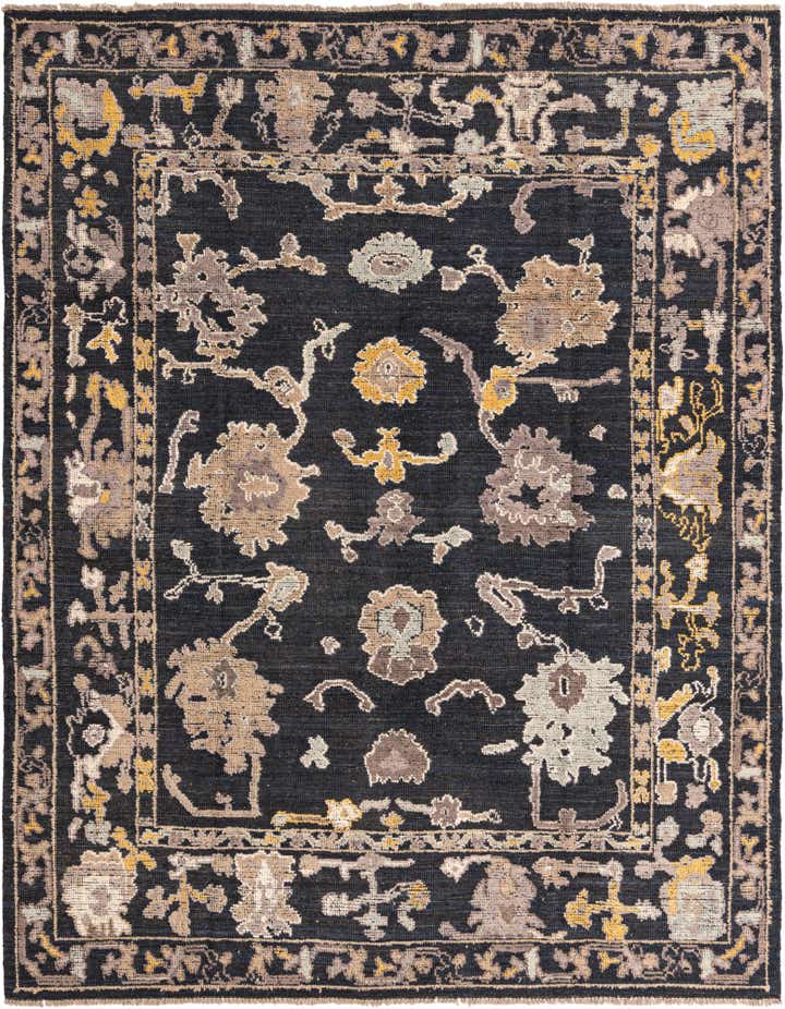 255cm x 325cm Handgeknoopt Oushak Wol Vloerkleed