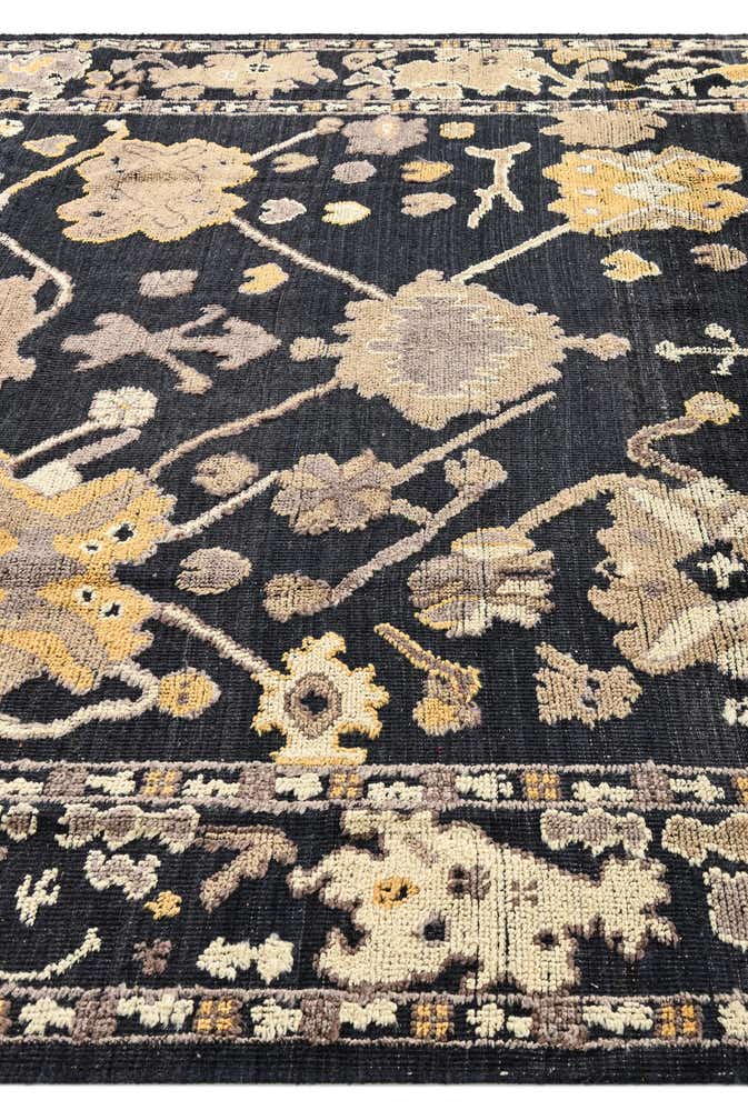 8' 2 x 10' 6 Hand Knotted Oushak Wool Rug