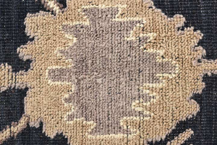 8' 2 x 10' 6 Hand Knotted Oushak Wool Rug