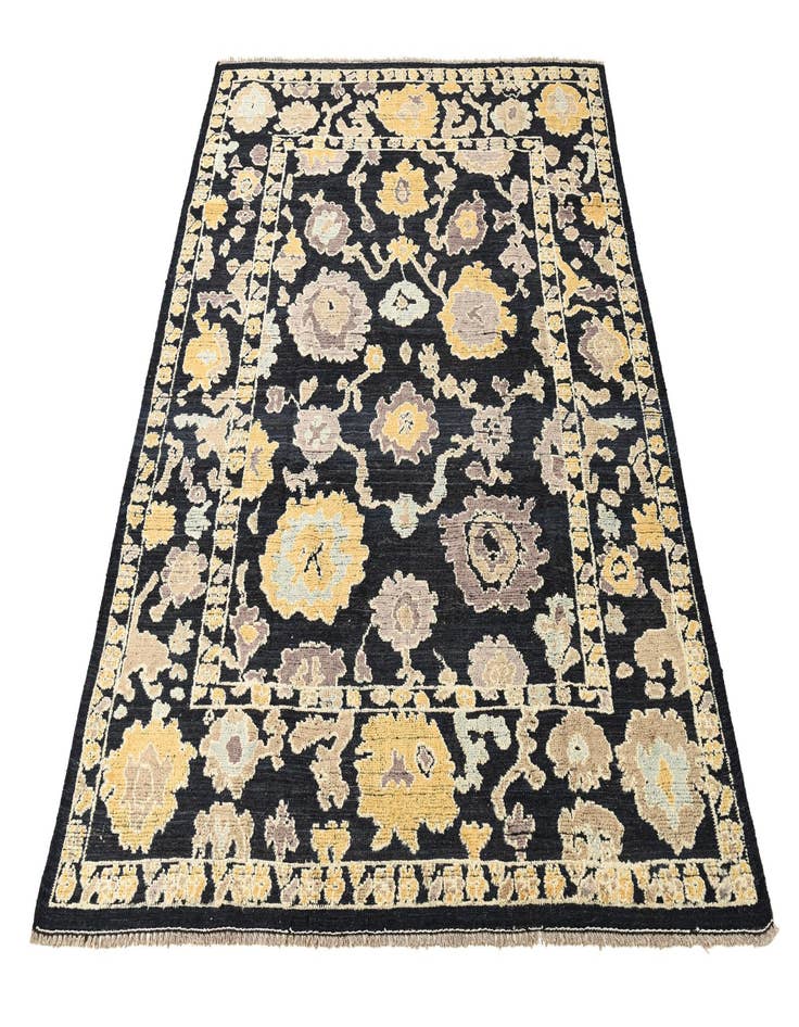 Detail image of 8' 2 x 10' 5  Hand Knotted Oushak Wool Rug