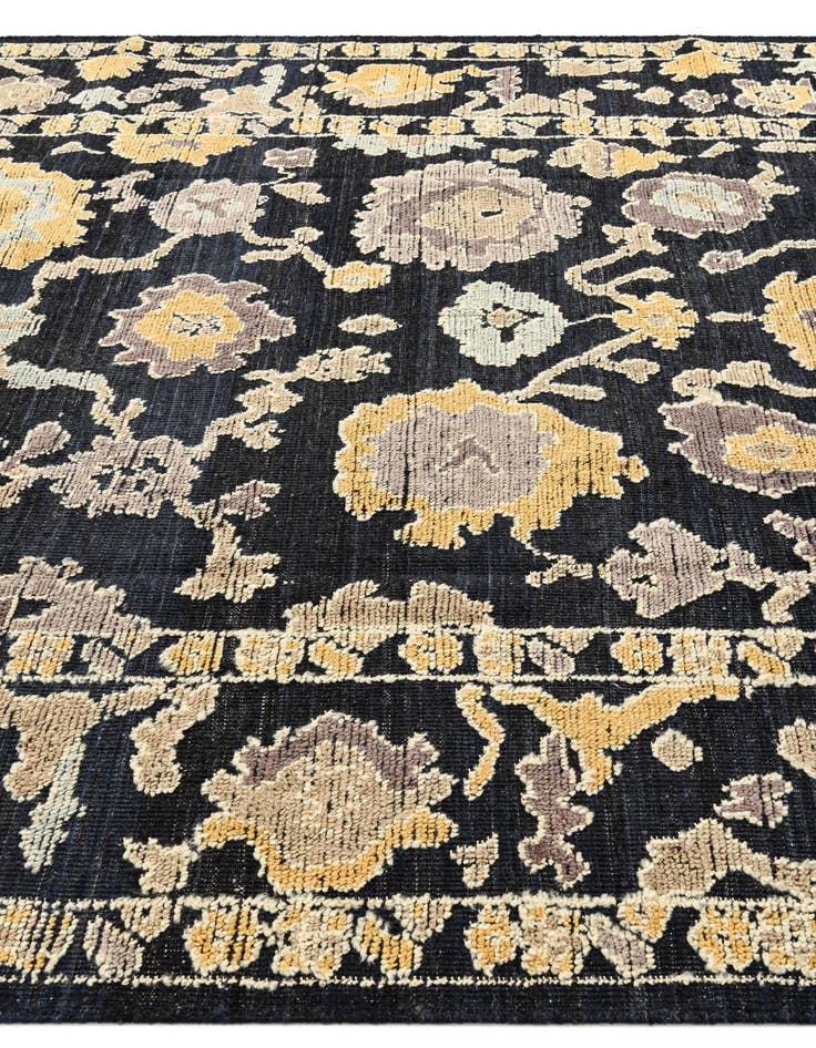 Detail image of 8' 2 x 10' 5  Hand Knotted Oushak Wool Rug