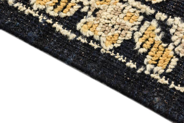 Detail image of 8' 2 x 10' 5 Hand Knotted Oushak Wool Rug