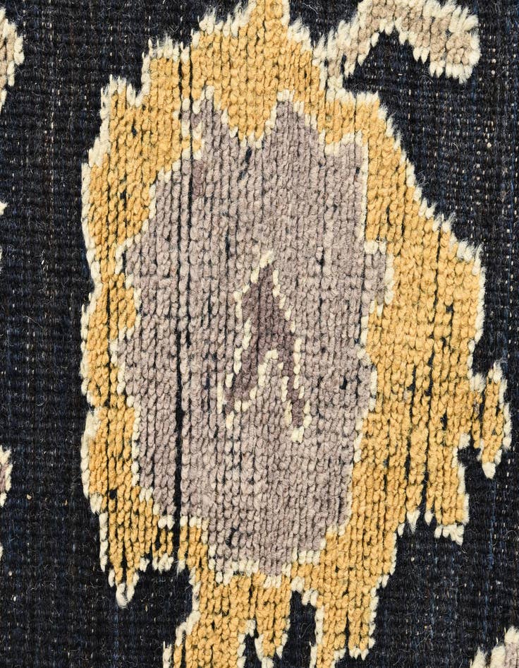 Detail image of 8' 2 x 10' 5  Hand Knotted Oushak Wool Rug