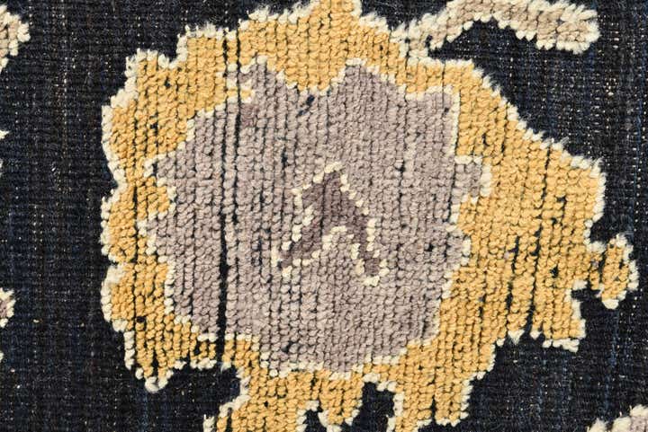 8' 2 x 10' 5 Hand Knotted Oushak Wool Rug