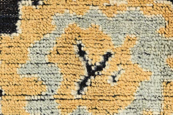 8' 2 x 10' 5 Hand Knotted Oushak Wool Rug