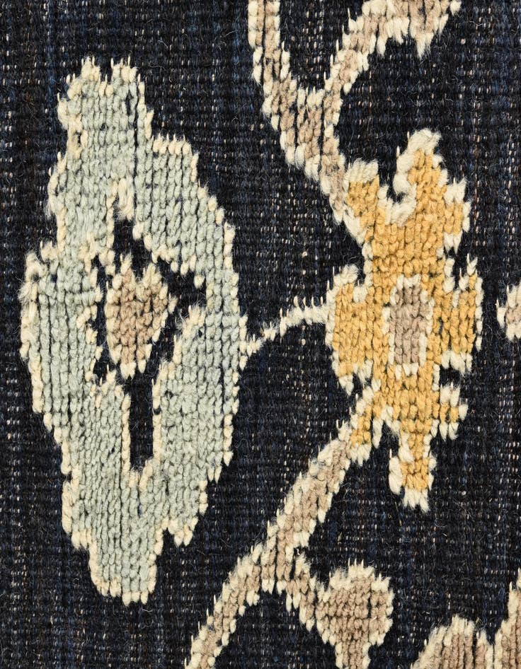 Detail image of 8' 2 x 10' 5  Hand Knotted Oushak Wool Rug