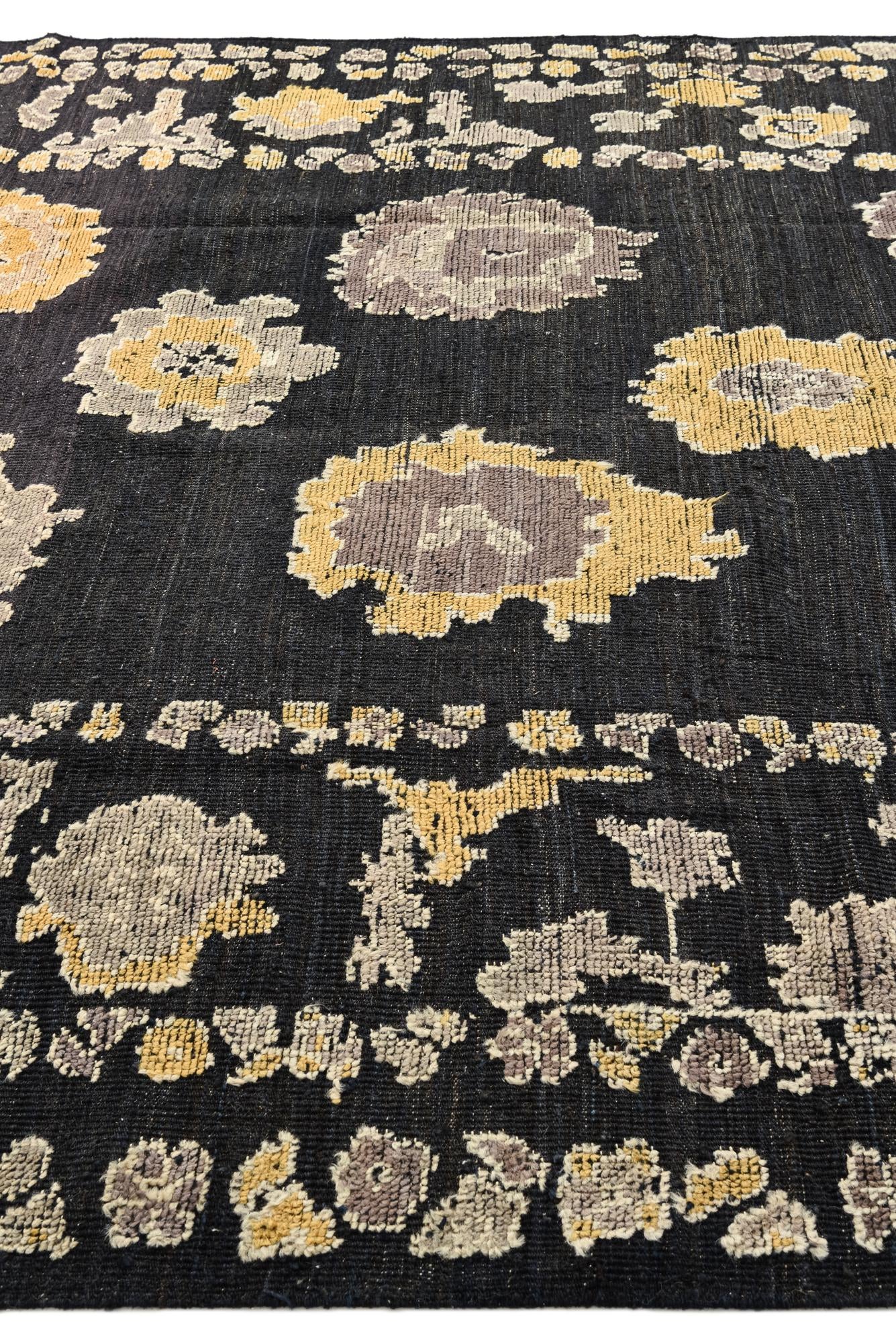 8' 3 x 10' 8 Hand Knotted Oushak Wool Rug